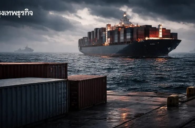 ‘สงคราม’ ป่วนขนส่งทางทะเล ผู้ส่งออกไทยผวาสายเดินเรือ ‘งด Booking’ ค่าระวางพุ่ง